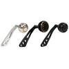 Fishing Reel Handle Power Handle Baitcasting Metal Knob Jigging Grip with Fitting Replacement Part for Low Profile Reel