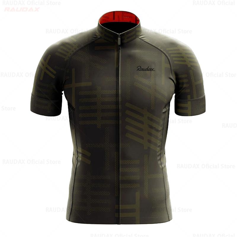 

Raudax Summer Bicycle Clothing Men New Road Bike Wear Racing Clothes Breathable Cycling Jersey Set Ropa Ciclismo Maillot 4XL