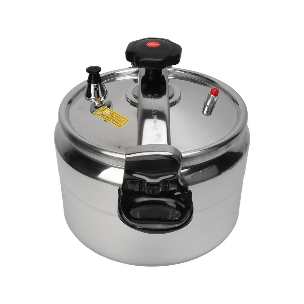 Schnellkochtopf Aluminiumlegierung Explosionsgeschützt Drehdeckel Verstärkte Griffe Drucktopf für