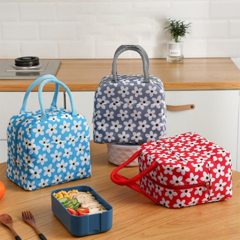 Tragbare Kühltasche Lunchbox Kühlakku Isolierpaket Isoliert Thermisch Lebensmittel Picknicktaschen Beutel Für Damen Mädchen Kinder Kinder#