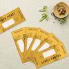 Golden Ticket Scratch Card with Envelopes - DIY Voucher for Birthday, Wedding Party Surprise Gift