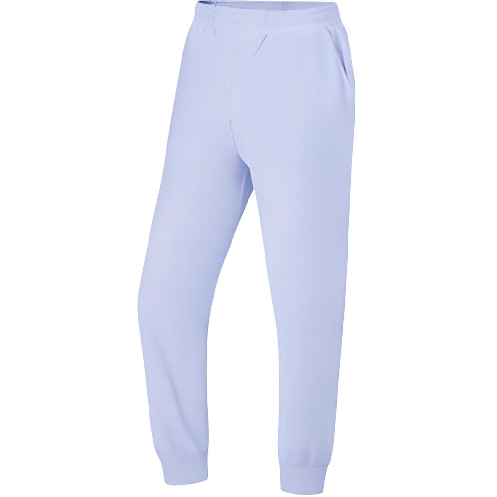 Li Ning Fitness Series Loose Durable Fashion Casual Versatile Knitted Sports Pants Women Bottoms Sky-Blue AKYT236-2