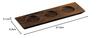 Yamako Ash Three-Hole Plate, Brown, 32445