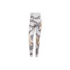 adidas X Stella McCartney Legginsy do jogi i fitnessu z nadrukiem panterki Damskie legginsy Czarno-białe FU0709