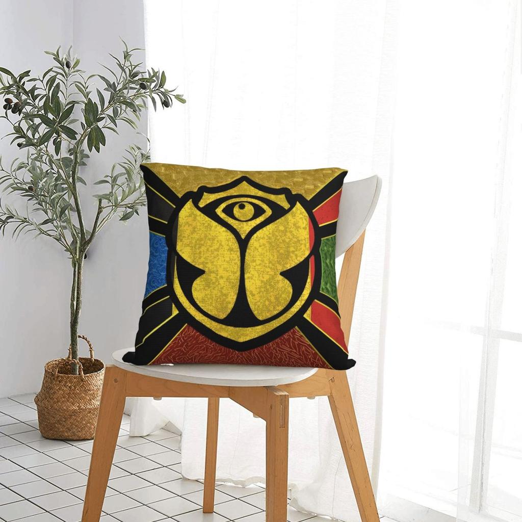 Tomorrowlandd Music Festival Pillowcase Polyester Cushion Cover Decorative Tour Pillow Case Cover Seater Dropshipping 18'