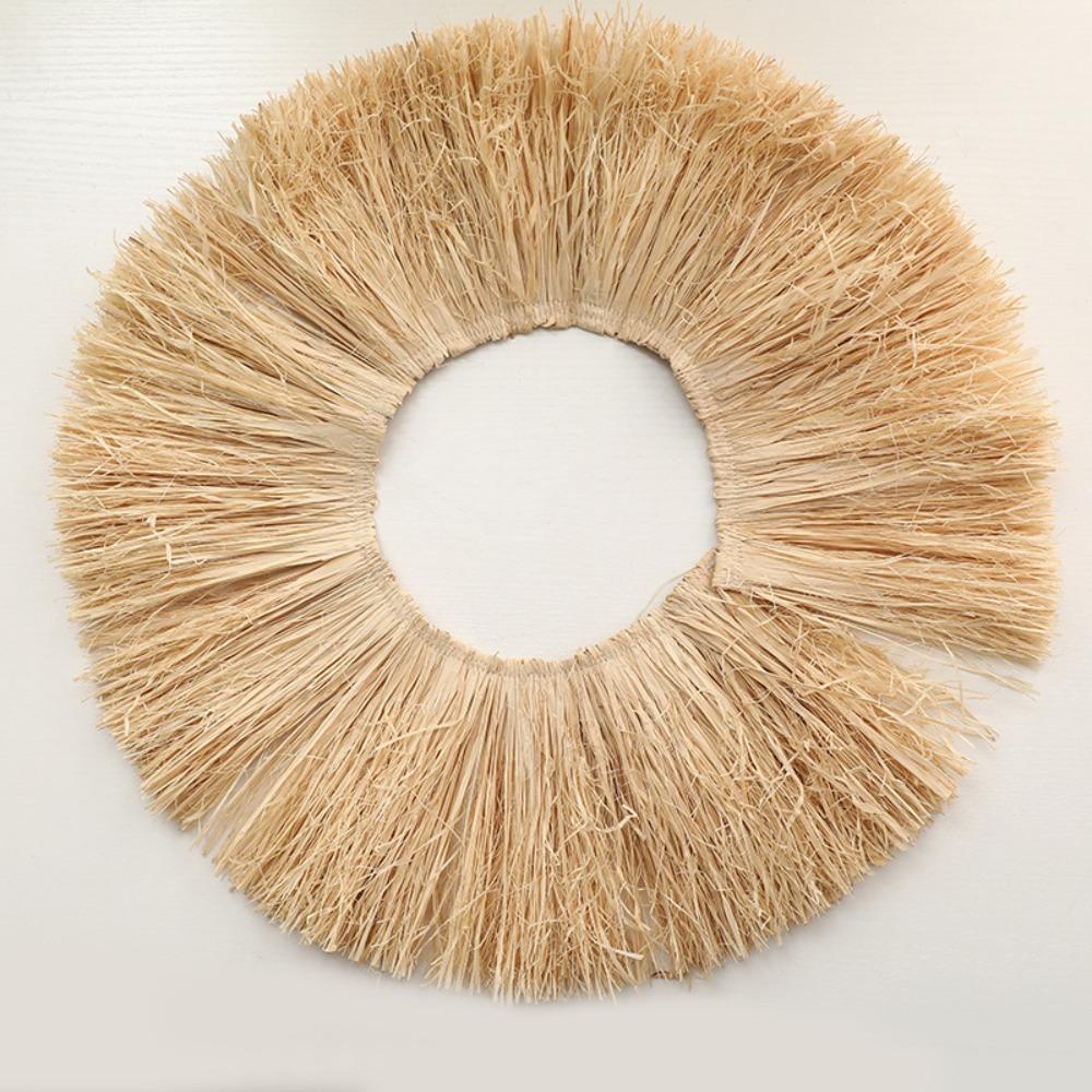 Jute Fringe Trim Natural Raffia Straw Tassels Home Furniture Background Wall Decoration Lafite Grass Wedding Garland DIY