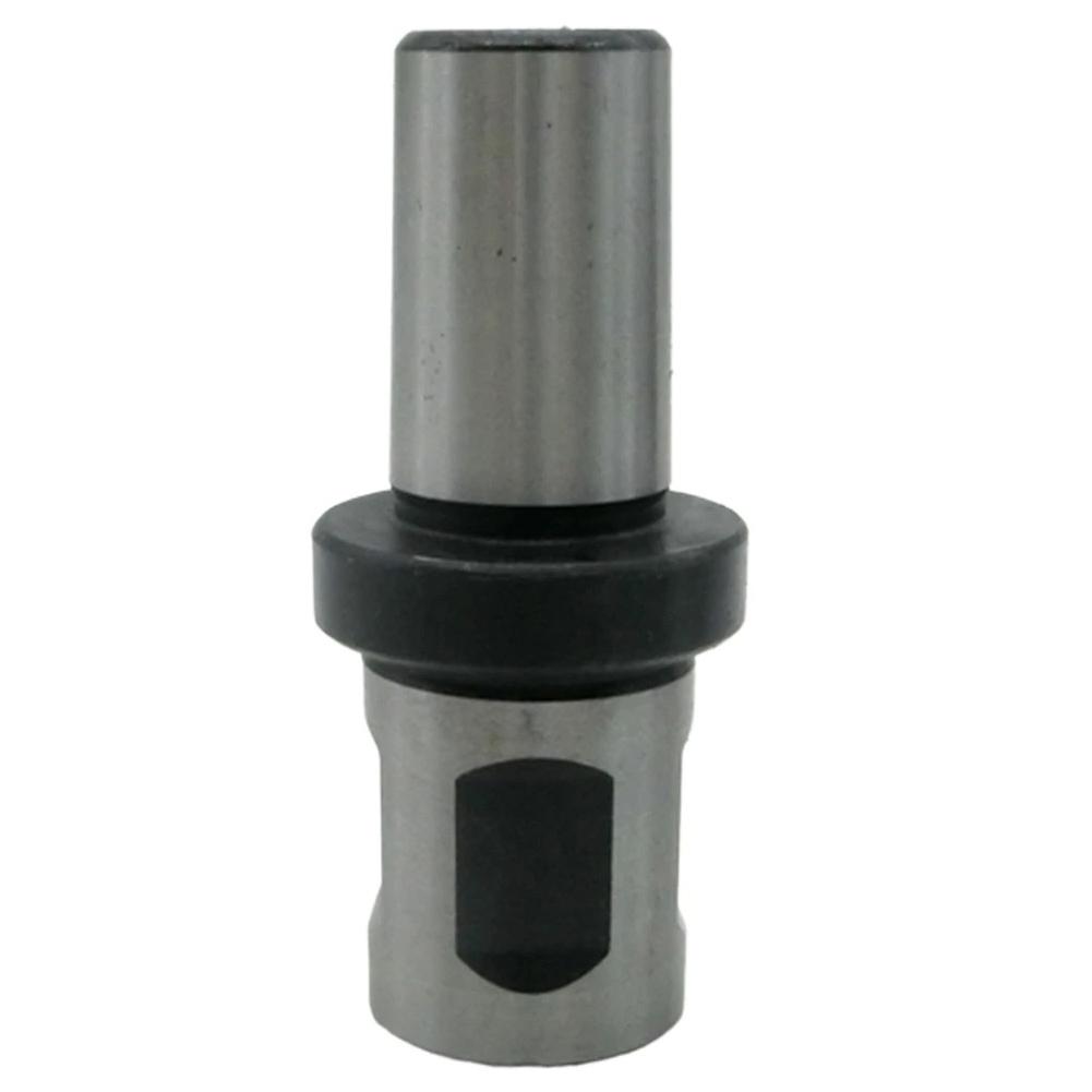 49mm 1.93 In Magnetic Drill Adapter Silver Color Steel Material Right Angle Shank 1 2-20UNF Connection Port Black Color