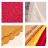 Thickened Circular Tablecloth for Hotel Restaurants Suitable for Parties European Jacquard Solid Color Durable Tablecloth Pad