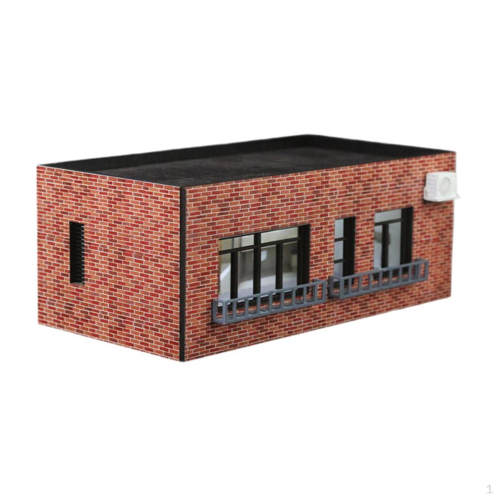 1/64 HO Model Diorama for Tabletop Use, Sand Table Accessories