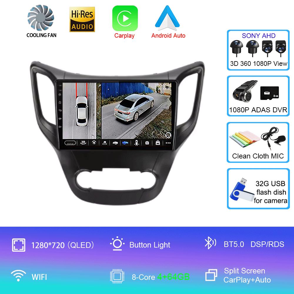 Android 14 For Changan CS35 2013 - 2017 Car Radio Multimedia Video Player Navigation GPS Android No 2din 2 din dvd