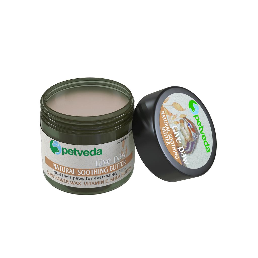 Paw Care Oil (30 G), Natural Soothing Butter Petveda