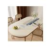 Oval Tablecloth Waterproof Oil-Proof Scalding Leave-In Oval Table Mat Leather Household Nordic Internet Celebrity Table Cloth