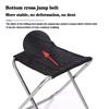Strong Load-bearing Foldable Fishing Chair Sturdy Sports Folding Chair Folding Small Stool  Fishing