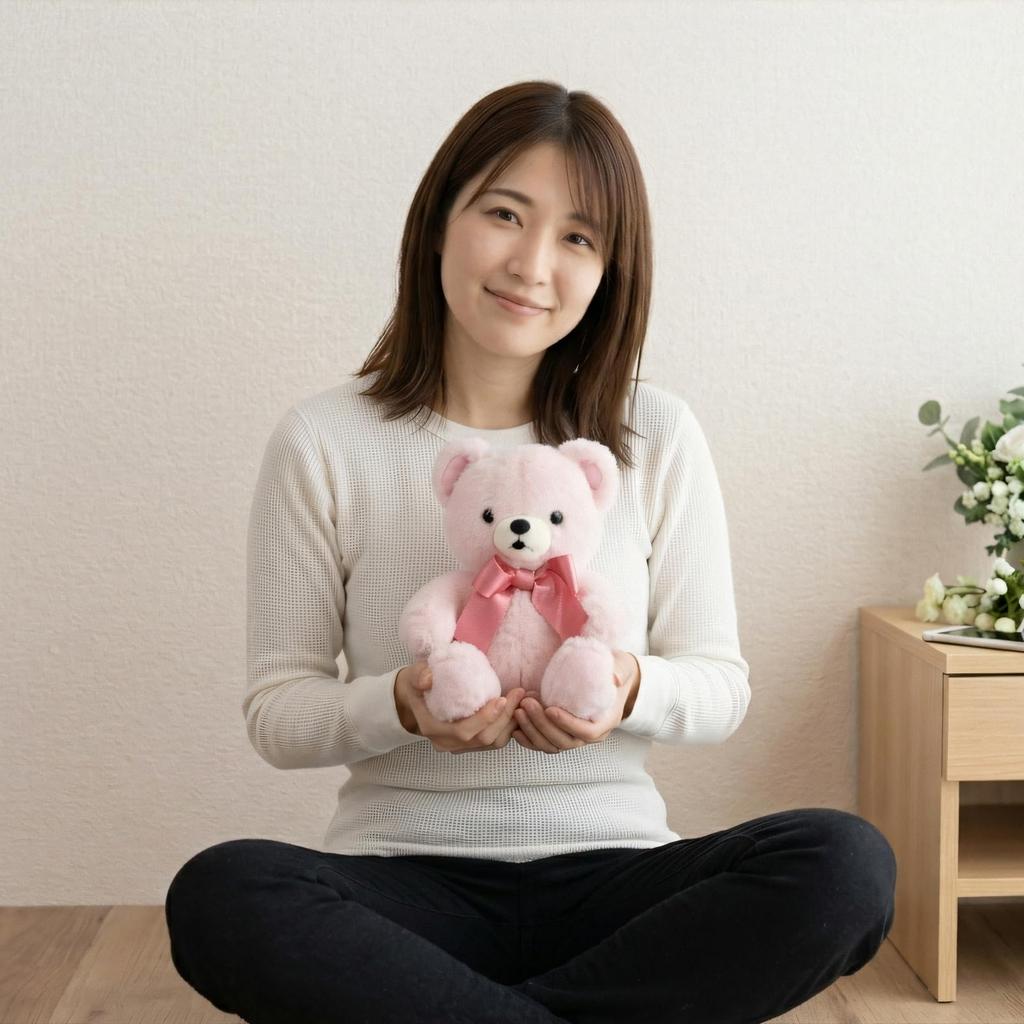 Takeoff Plush Bear Popolibon M Pink