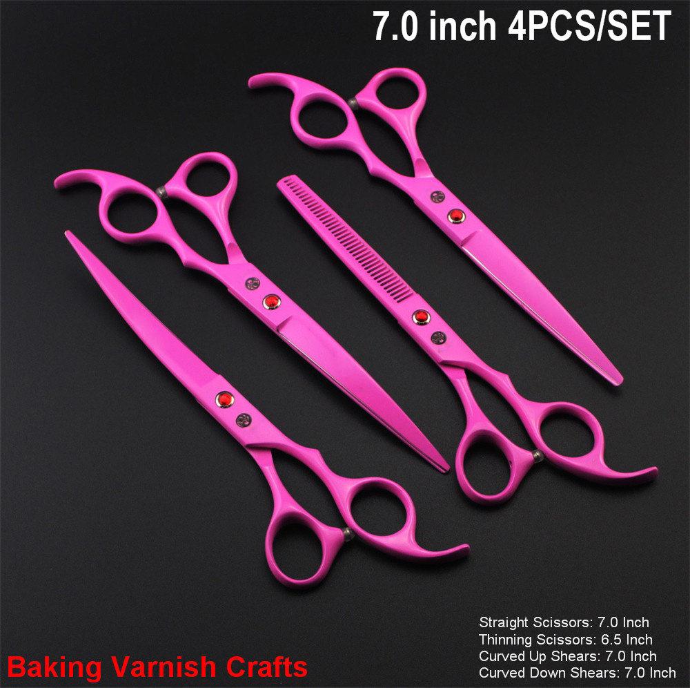 

Набор профессиональных ножниц для ухода за домашними животными, 7 каналов, 8 каналов, H Cuttg Thng, изогнутые ножницы для стрижки домашних животных, ножницы для собак, набор из 4 предметов и сумка