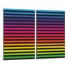 Glass Protective Hob Cover 2x30x52 Colorful
