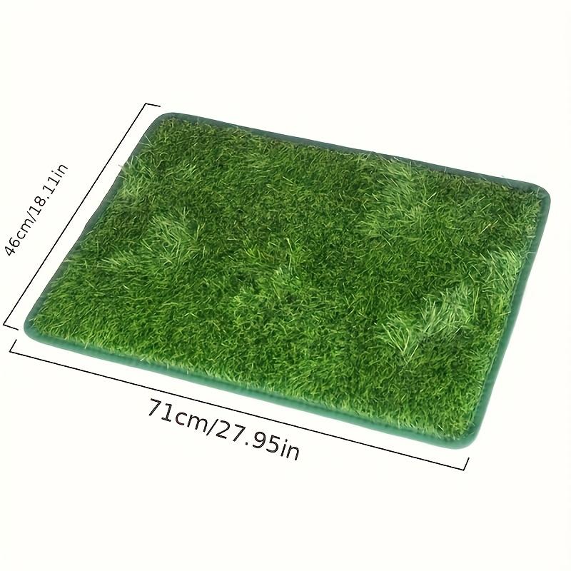 Simulation Lawn Dog Toilet Training Mat Washable Pet Urine Mat Dog Toilet Replacement Pad Eco-Friendly Non-Slip Pet Accessory