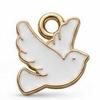 EB-11 Peace Dove Alloy Pendant - Bracelet, Necklace, Keychain, Earrings, Charms