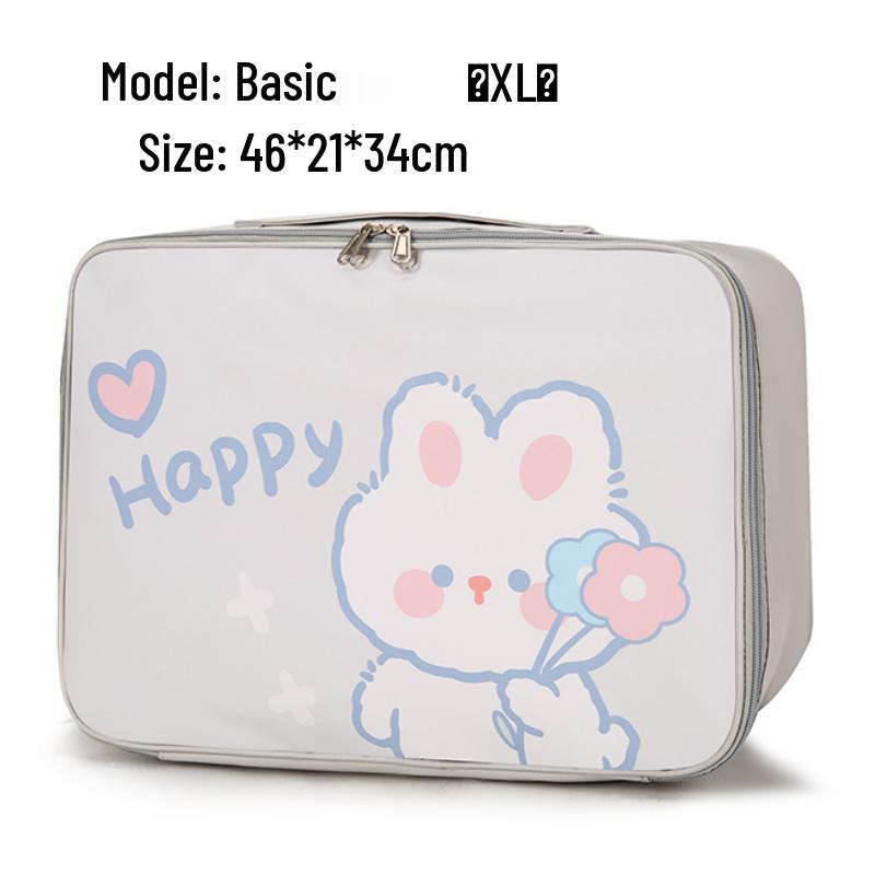 Travel Duffel Bag: Oxford Fabric Rolling Luggage and Storage Bag