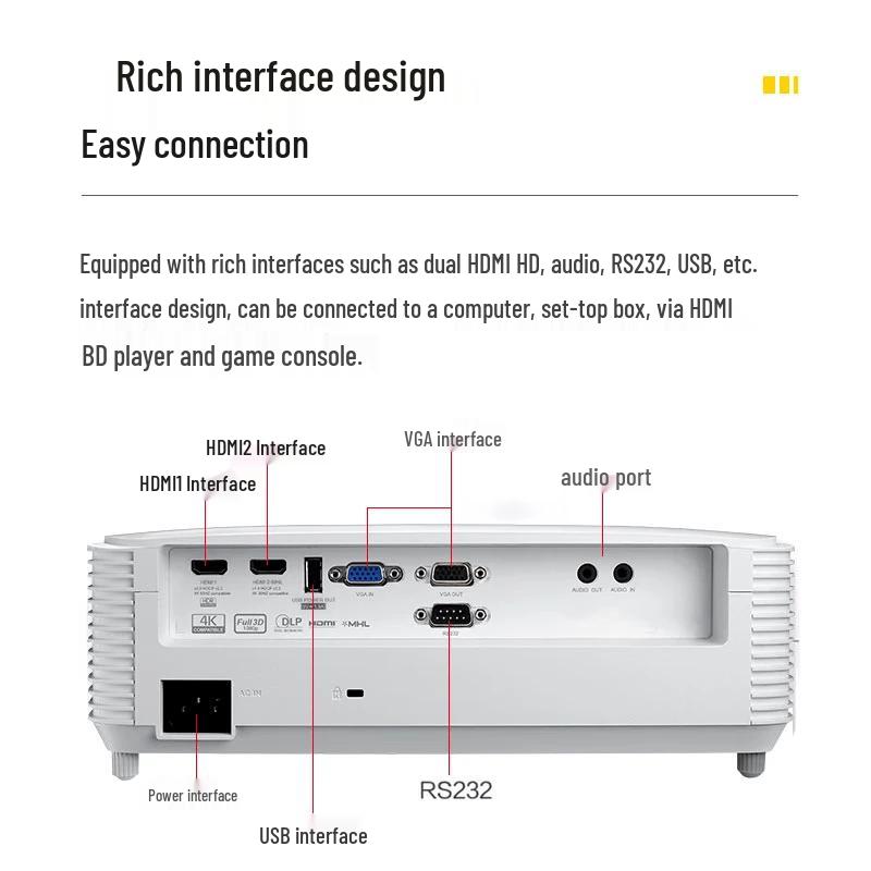 Optoma EH412ST 1080P Short-Throw Projector (CN Version)