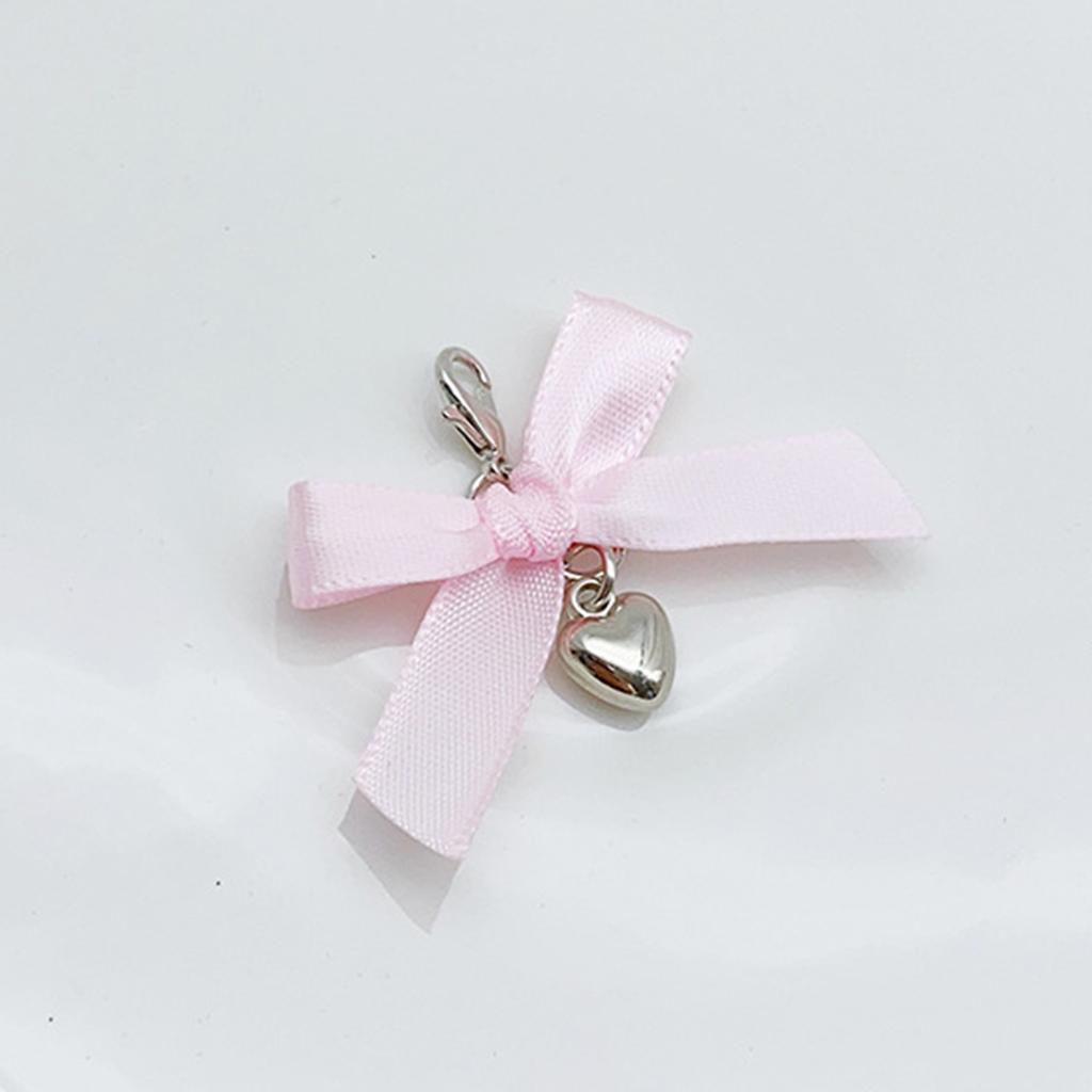 Pack of 4 Stylish Shoe Buckles Colorful Shoe Decorations Ribbon Shoes Pendant Footwear Pendant Heart Pendant for Shoe