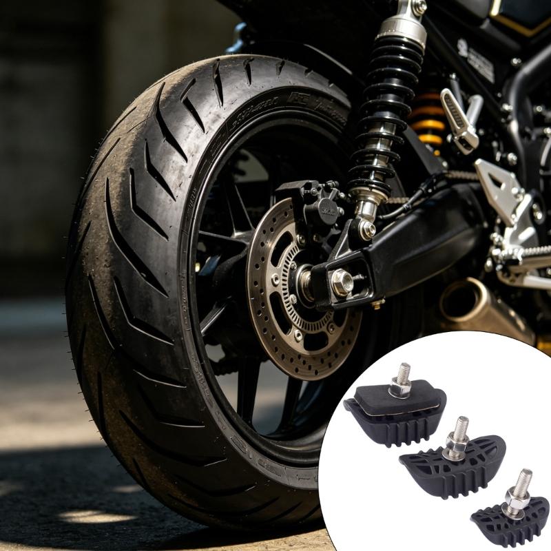 Aluminum Motorcycle Rims Lock Inner Tire Lock With Rubber Coating Available In 1.6" 1.85" 2.15" Size Option