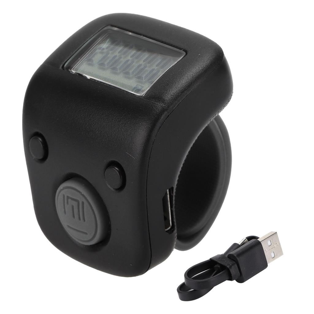 Digital Beads Counter Manual Ring Shape Mini Chanting Counting Tool for Buddhist MeditationWisdom