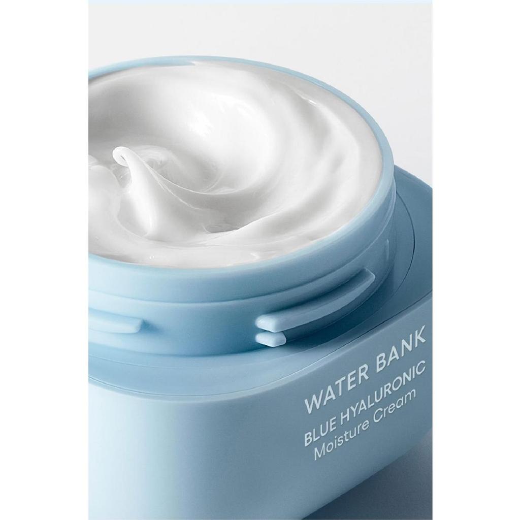 LANEIGE Water Bank Blue Hyaluronic Moisture Cream 50ml + Serum 50ml Set - Deep Hydration