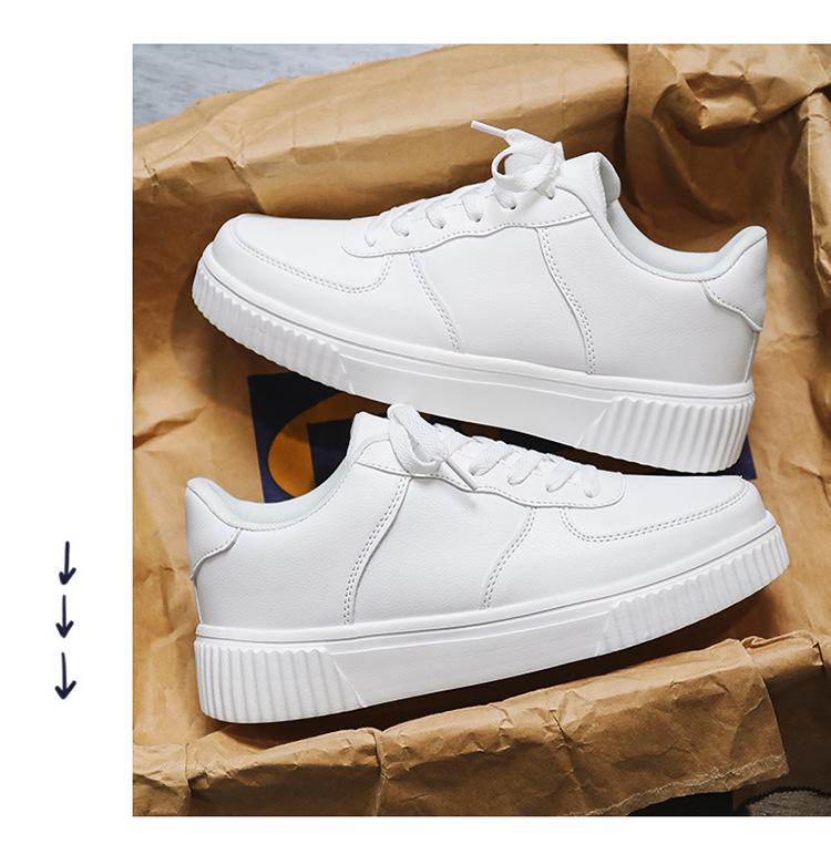 Extra Large Men's Versatile Summer White Skate Shoes, Sizes 46-50