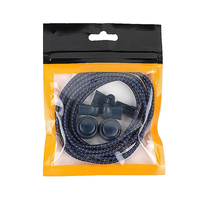 Reflective No-Tie Elastic Shoelaces for Running, Sports, Hiking - Quick and Easy for Lazy and Active Individuals