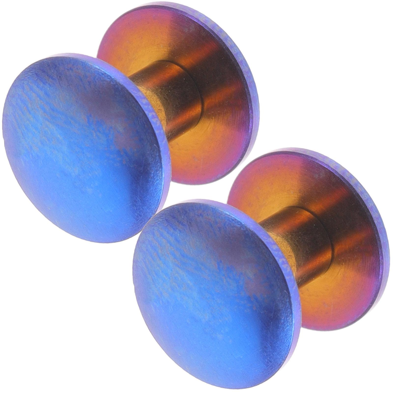 

2Pcs Chicago Screws Heavy Duty Binding Barrels for Crafts Belts Bags Binders Decorative Hardware Fasteners Blue