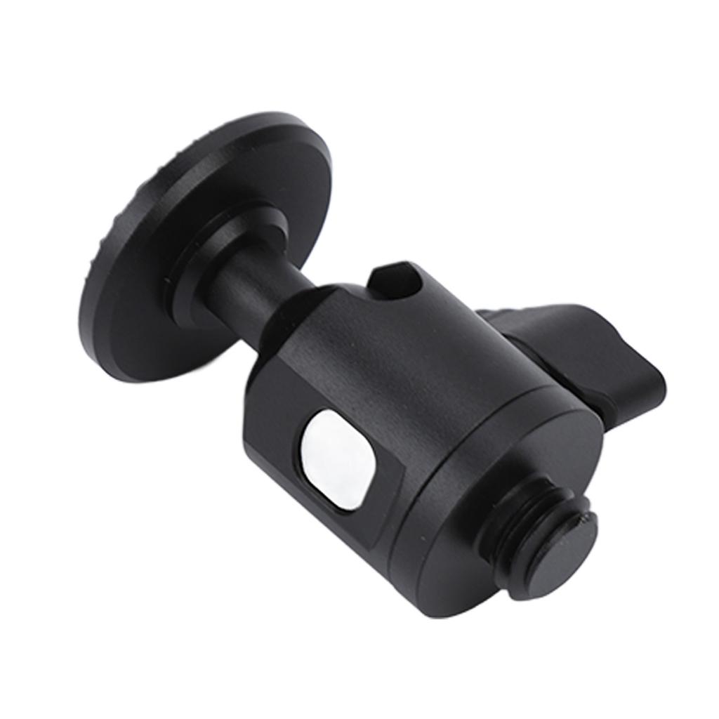 Mocowanie z głowicą kulową 14 cali Obrotowe o 360 stopni Śruba 38 cala Mini adapter gorącej stopki do aparatu telefonu komórkowego