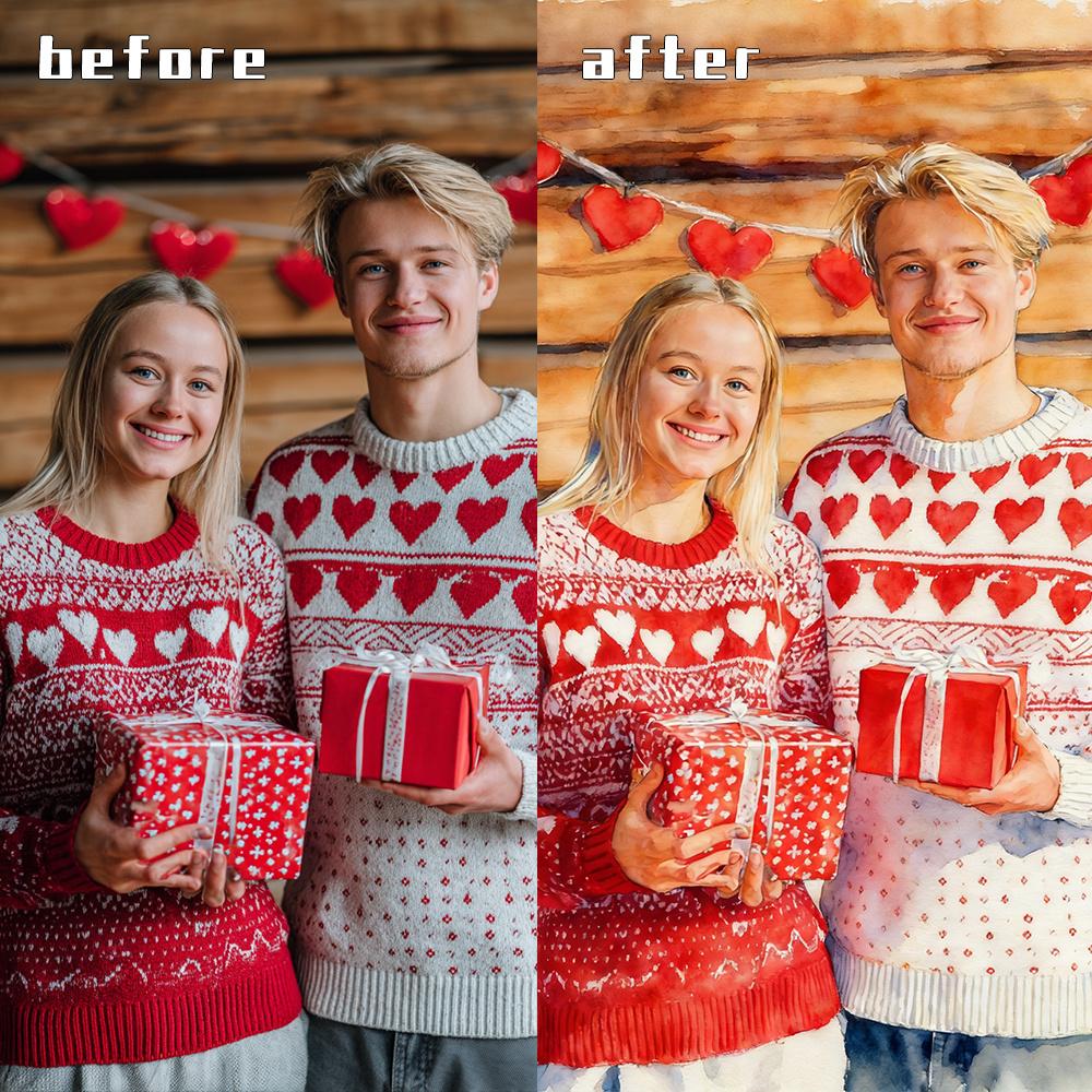 style transfer Large Size Photo Custom Print by Number Kit Adult Gift Personalized Portrait Gift Furniture Room Decoration Paint by Number Portrait