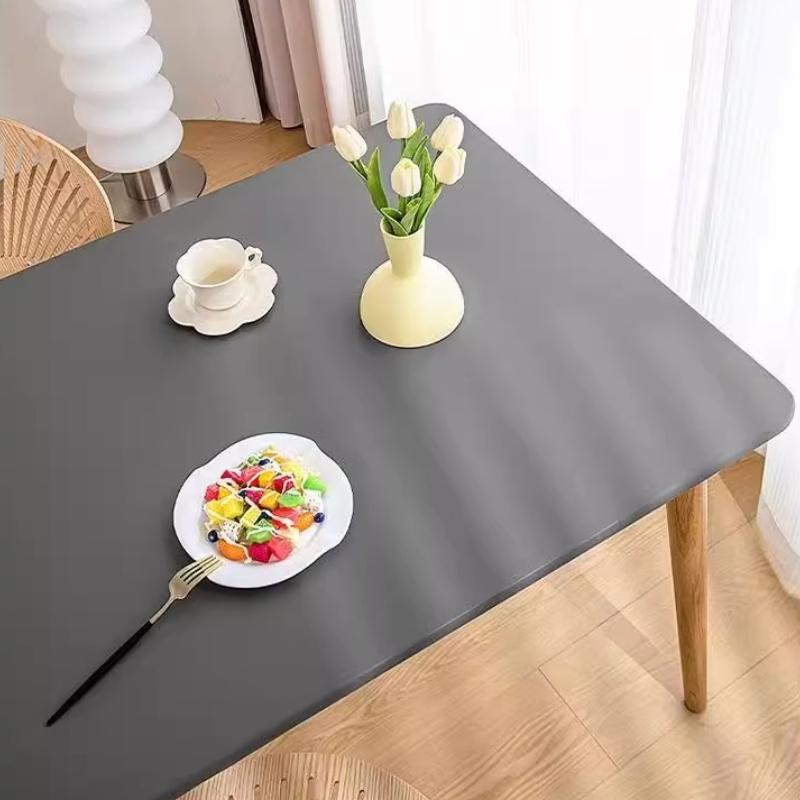 

Высокоэластичная скатерть из овчины, полностью закрывающая стол, масло- и грязеотталкивающая, стираемая скатерть, защитная накладка на столешницу, несколько спецификаций 80x130cm table use