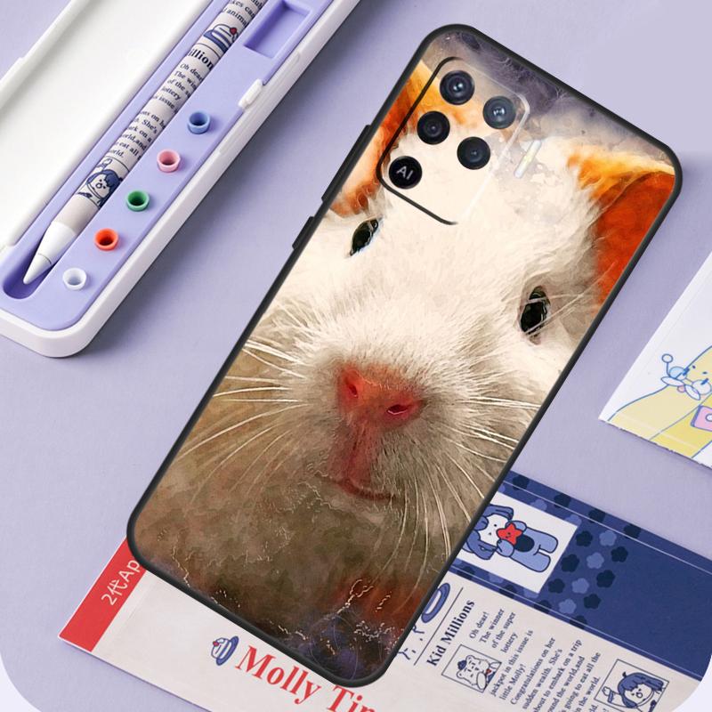 

Funny Guinea Pig For Oppo A40 A60 A80 A94 A74 A54 A15 A18 A38 A58 A78 A98 A16 A76 A96 A57 A17 A77 A5 Pro Case OPPO A54 5G
