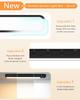 WILLED Motion Sensor 25cm LED 3 5 Brightness Magnetic for Kitchen Shelves Light, Indoor, Rechargeable, Wireless, Light, Colors, Levels, Mount,