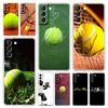 Tennis Ball Sport Clear Phone Case For Samsung Galaxy S24 Plus S23 FE S22 S21 S20 Ultra 5G S10 S10E S9 S8 Soft Silicone Cover