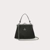 Vivienne Westwood Biogreen Saffiano Bokjori Chain Bag Black