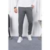 Seasonal Black Slim Fit Lycra Fabric Trousers