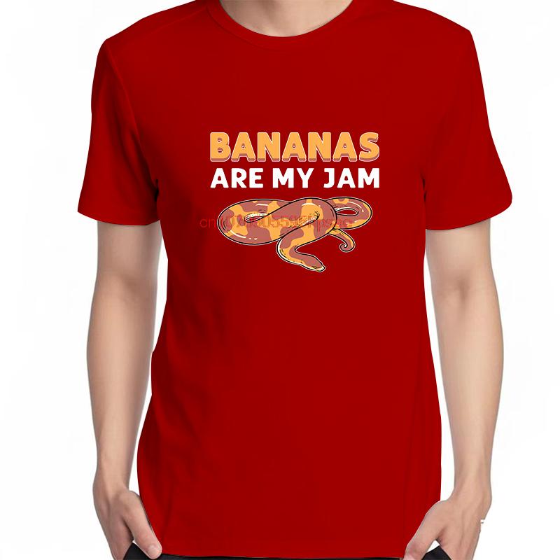 Bananas Are My Jam Fashion Graphic T Shirts Summer Cotton Short Sleeve Tshirts Unisex Streetwear Breathable Printing T Shirt