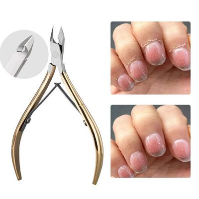 Nagelhautzange Entferner für abgestorbene Haut Schere Edelstahl Pinzette Knipser Maniküre Professionelles Werkzeug Trimmer