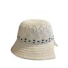 Korean-style fisherman hat for women, makes the face look smaller, breathable and versatile for summer, sun protection hat2026New hollow-out sun hat