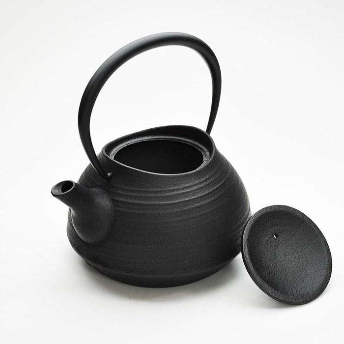 [Ichuudo] Iron Kettle Hakeme 0.6L [Black Finish]