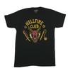 Stranger Things New Adult Tshirt Hellfire Club Gold Logo