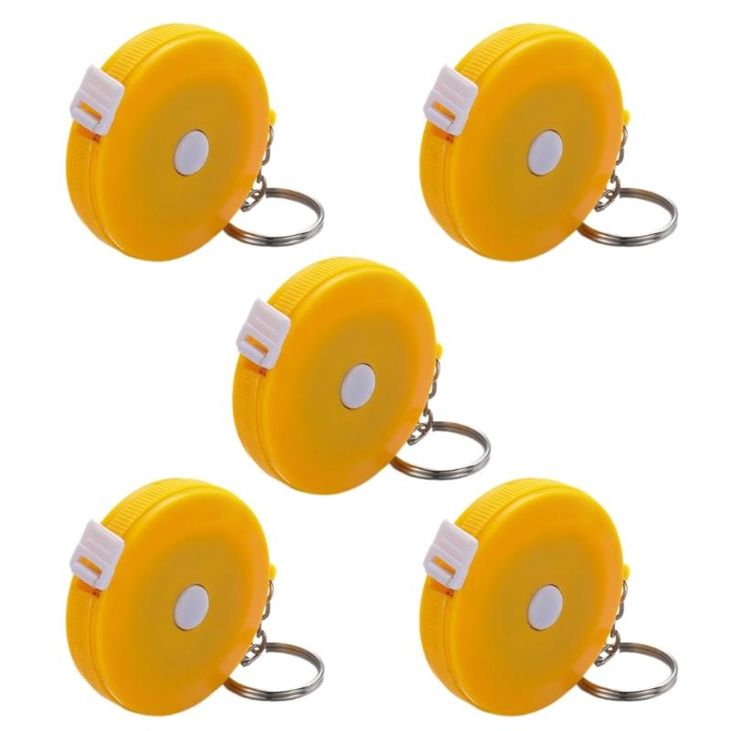 

Double Scale Tape Measure Tailor Sewing Craft Cloth Measurement Tool оранжевый