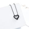 QGJNSGC Heart-Shaped Cremation Pendant for Keeping Ashes at Home, Includes Entombment Set, Hypoallergenic, Safe for Cremation, Ashes Capsule, Ashes Ca