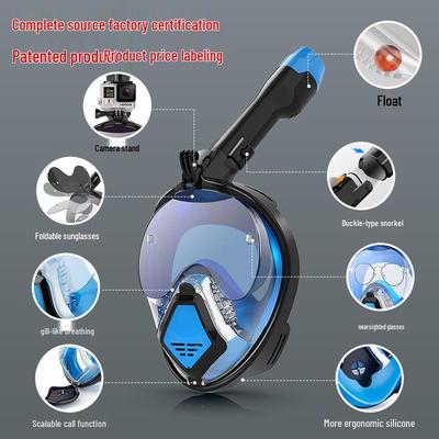 Full Dry Anti-Fog Snorkel Mask Set for Adults & Children