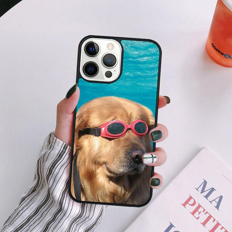 Golden Retriever Dog Phone Case For iPhone 17 Air 14 13 12 16Pro Max 15 11  Plus Max Cover Shell Coque