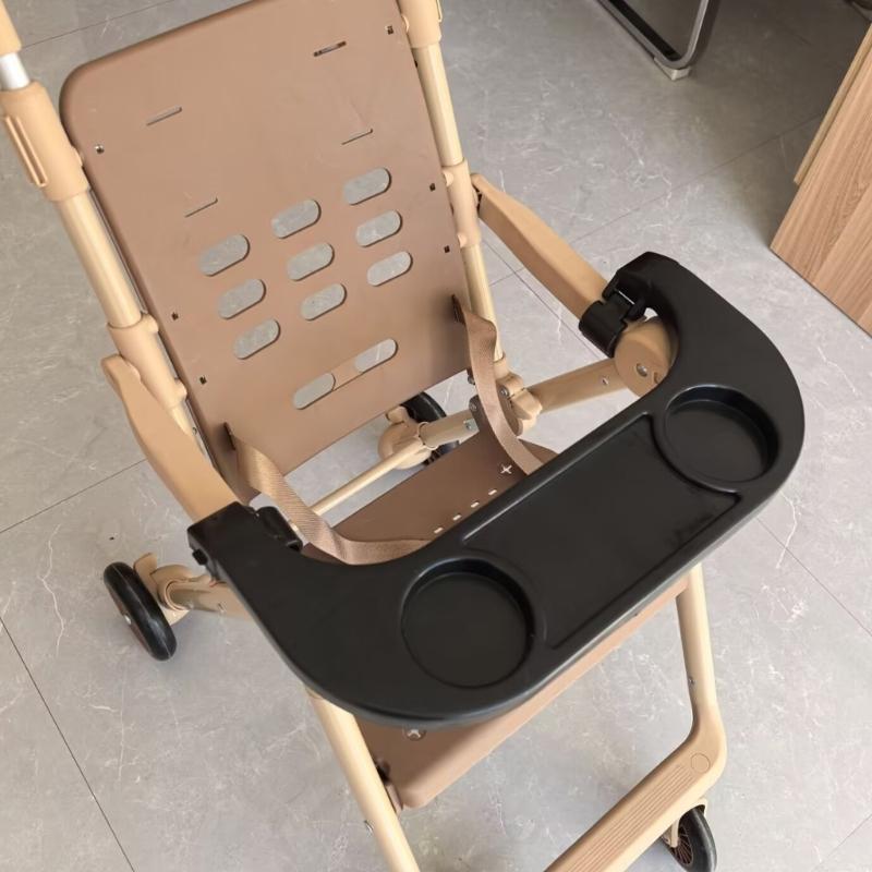Strollers Dinner Table Plate Baby Strollers Cup Holder Detachable Tray Attachment for Snacks & Drink Pram Accessories