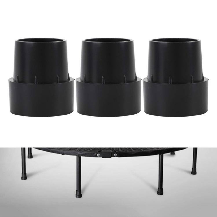 3Pcs Trampoline Mini Caps Replacement Mini Trampoline Leg Caps 25mm Diameter